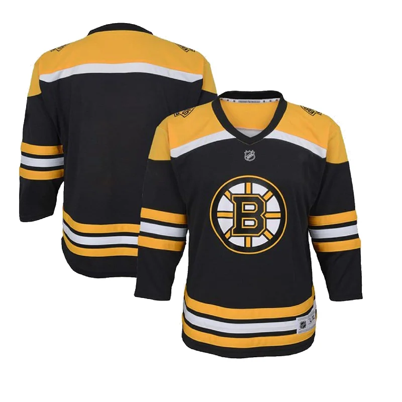 Comfortable And Casual Boston Bruins Home Outer Stuff Replica Junior Jersey