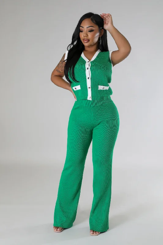 Fashion Design Alania Pant Set