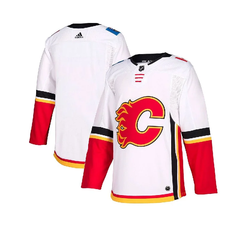 Romantic Data Calgary Flames Away Adidas Authentic Senior Jersey (2019)