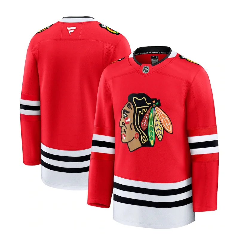 New Autumn And Winter Styles Fanatics Premium Senior Home Jersey - Chicago Blackhawks New Autumn And Winter Styles Fanatics Premium Senior Home Jersey - Chicago Blackhawks