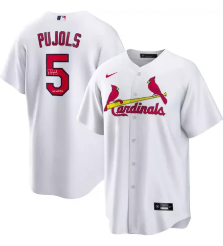 Autumn Selection Albert Pujols Autographed "The Machine" Cardinals Authentic Jersey Autumn Selection Albert Pujols Autographed "The Machine" Cardinals Authentic Jersey