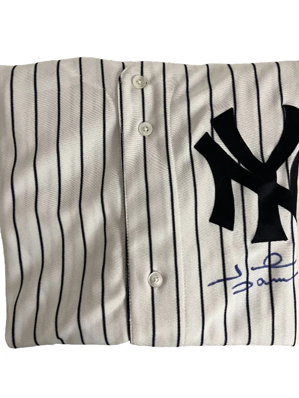 Perfect Tailoring Johnny Damon Autographed Jersey - Player's Closet Project