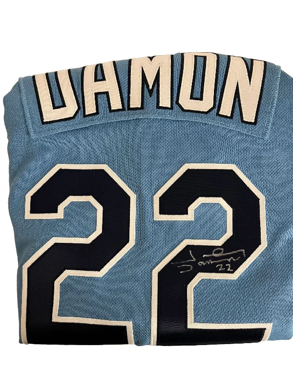 Personalized Outfit Johnny Damon Autographed Jersey - Player's Closet Project