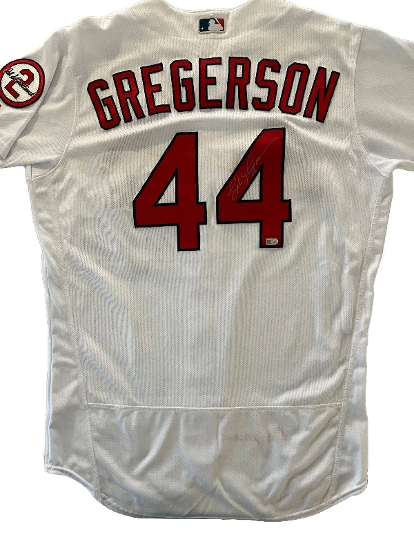 Spiritual Vitality Luke Gregerson Autographed Authentic Cardinals Jersey - Player's Closet Project