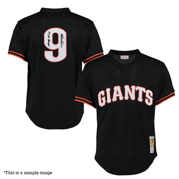 Dressing Tips Matt Williams Autographed "89 NL Champs" Mitchell & Ness Black Giants Jersey Dressing Tips Matt Williams Autographed "89 NL Champs" Mitchell & Ness Black Giants Jersey