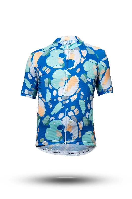 Comfy Dress Men's Gravel Series Venture Cycling Jersey (Beryl)