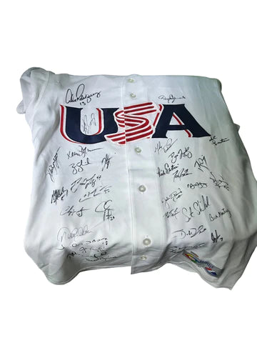Classic Style 2006 WBC Team USA Signed Jersey (Team Signed) - Player's Closet Project Classic Style 2006 WBC Team USA Signed Jersey (Team Signed) - Player's Closet Project