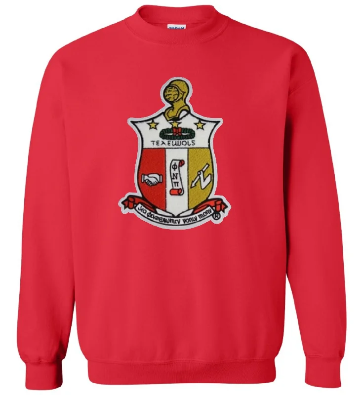 Carefree Kappa Chenille Crest Crewneck