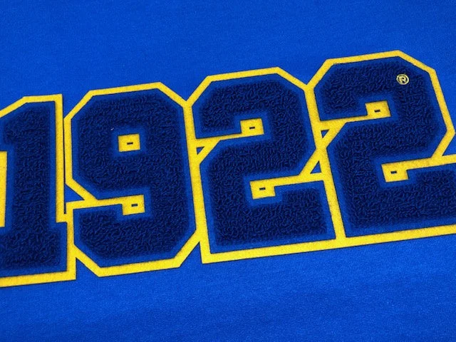 Elegant Design SGRho 1922 Chenille Crewneck