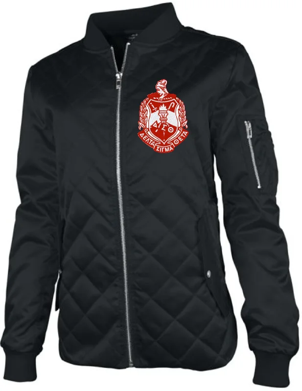 Trends Delta Quilted Flight Jacket