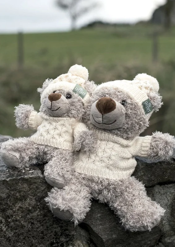Boutique Recommendation Teddy With Aran Sweater And Hat