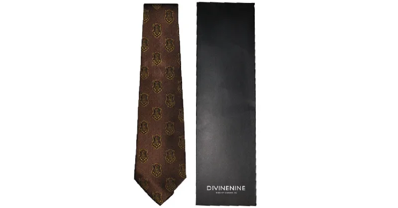 Tropical Style Iota Crest Neck Tie