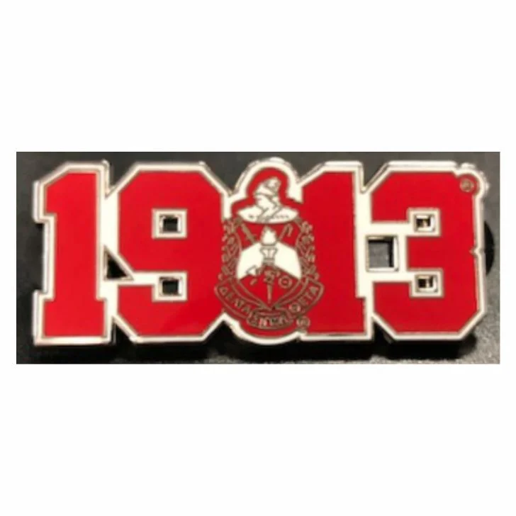 Comfortable Series Delta Crest Year Pin