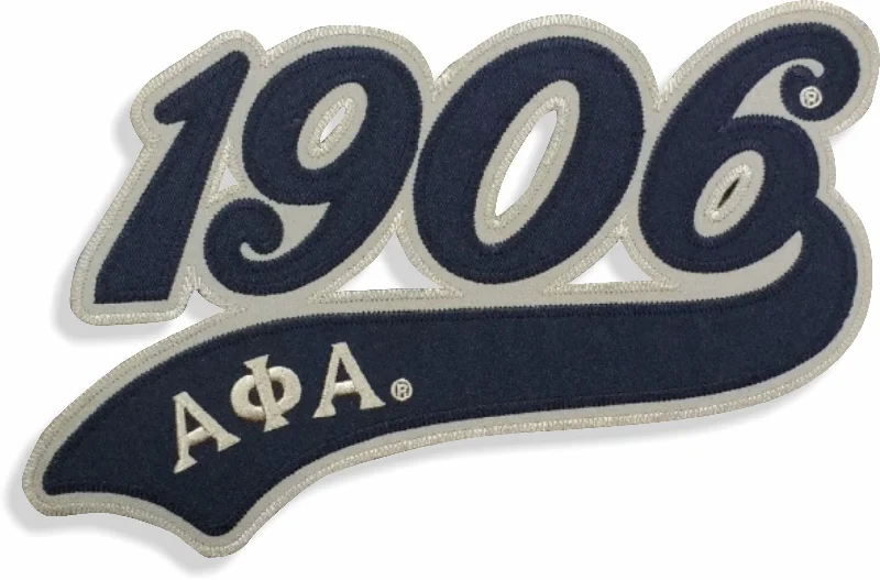 Exquisite Design Alpha Date Twill Tail Patch