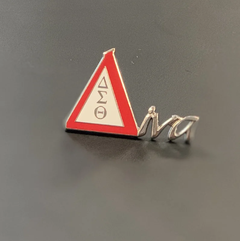 Elegant Casuals Delta Diva Lapel Pin
