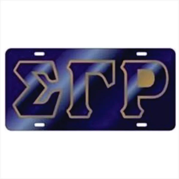 Spiritual Vitality SGRho Color Outline Mirror Auto Tag