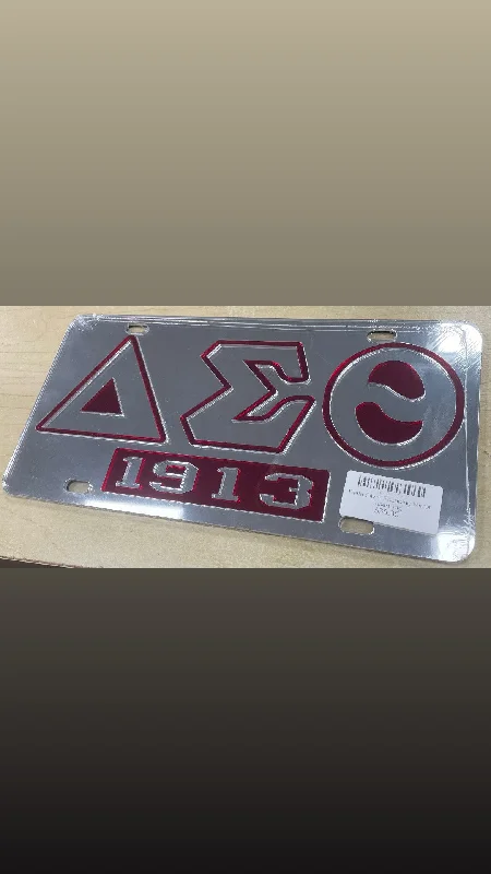 Stylish Wear Delta Silver Founding Mirror Insert Tag