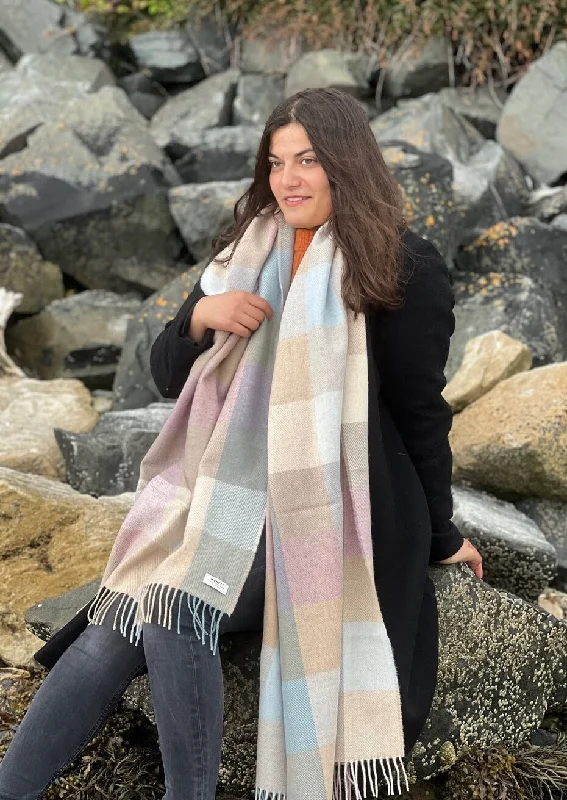 Light Fit Mcnutt Pashmina Wrap | Coastal Block
