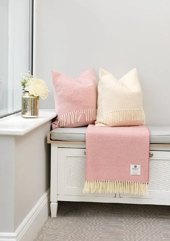 Fashion Comfort Mcnutt Supersoft Blanket | Rosebay Herringbone