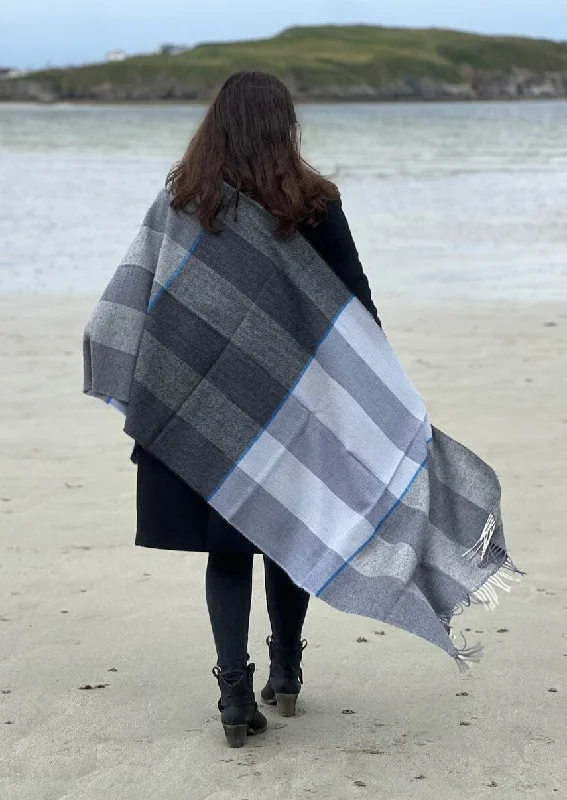 Cozy Fashion Mcnutt Pashmina Wrap | Royal Stripe