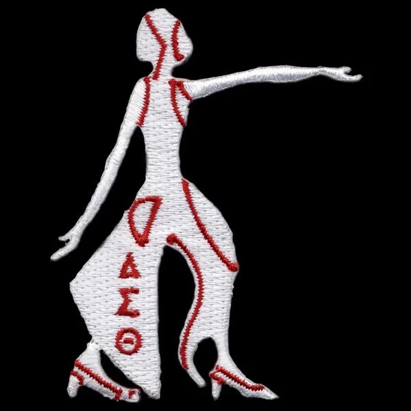 Fashionable Ease Delta White Fortitude Patch 3 Inch