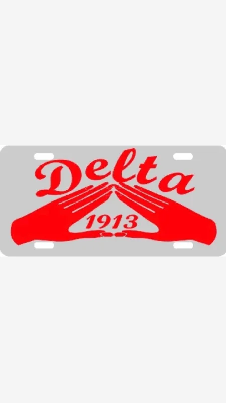 Comfy Dress Delta Hand/Date Tag Silver/Red