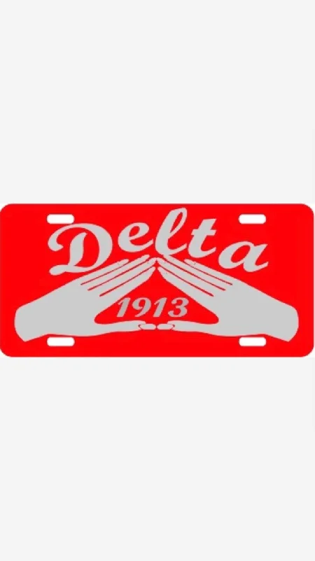 Soft Knitwear Delta Hand/Date Tag Red/Silver