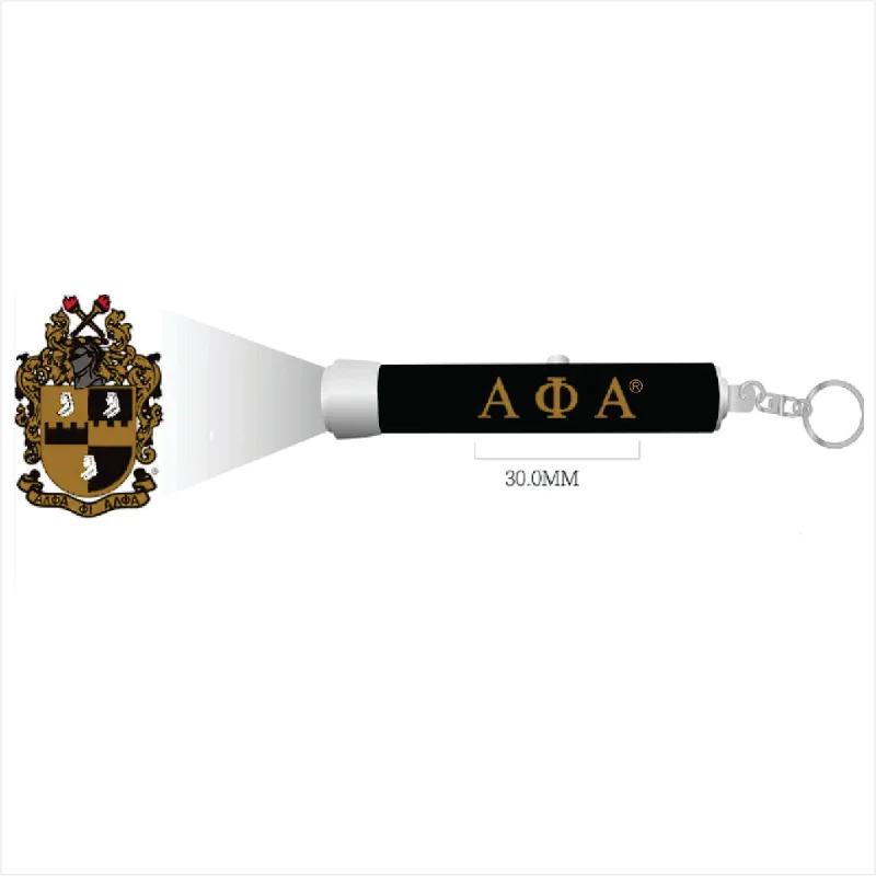 Luxury Classic Alpha Torch Light Keychain
