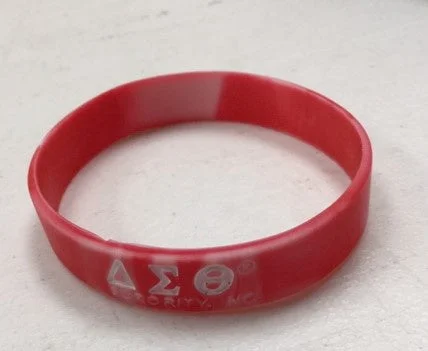 Trendy Casuals Delta Tie- Dye Silicone Wristband