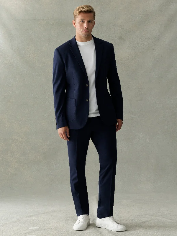Easy Style Stretch Knit Suit Trousers