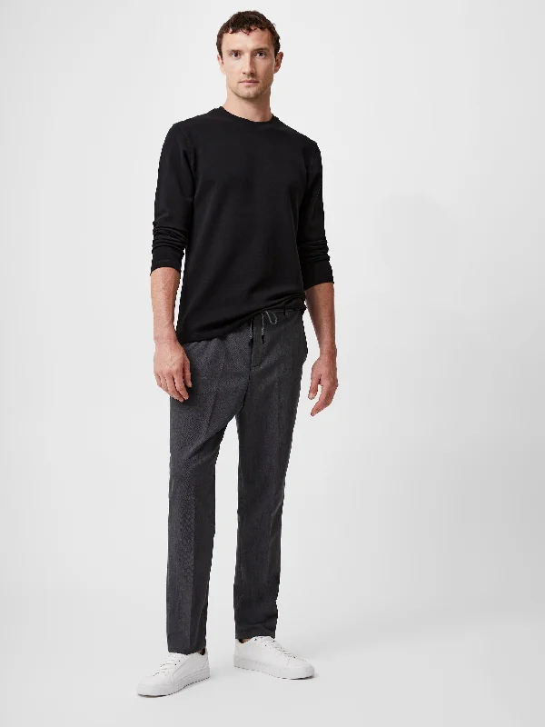 High Street Series Stretch Knitted Trousers