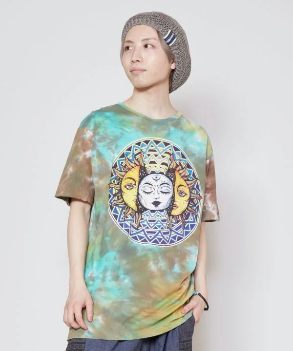 Casual Street Graphic Tie Dye Tee