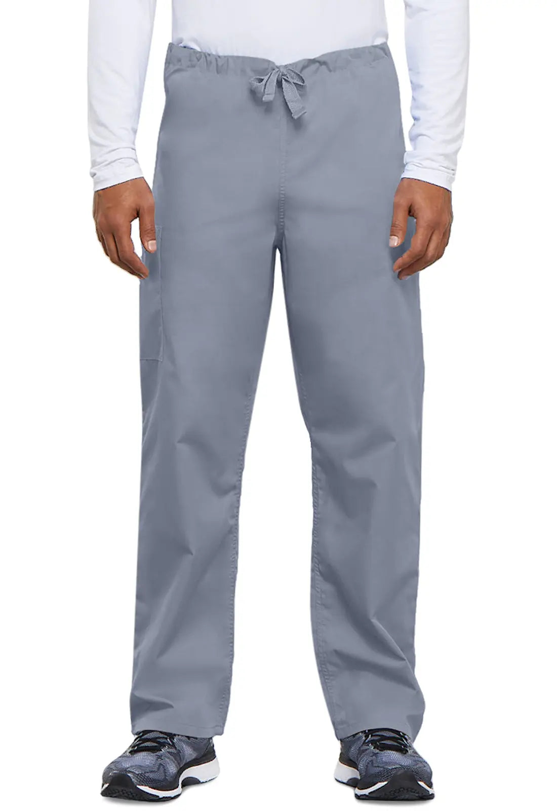 Sports And Leisure Cherokee Unisex 3-Pocket Drawstring Cargo Pant - Grey