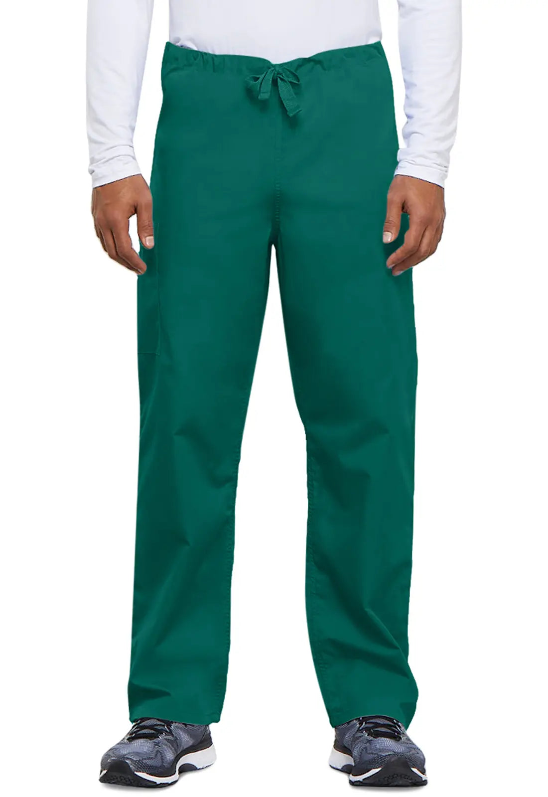 Fashionable Prints Cherokee Unisex 3-Pocket Drawstring Cargo Pant - Hunter Green