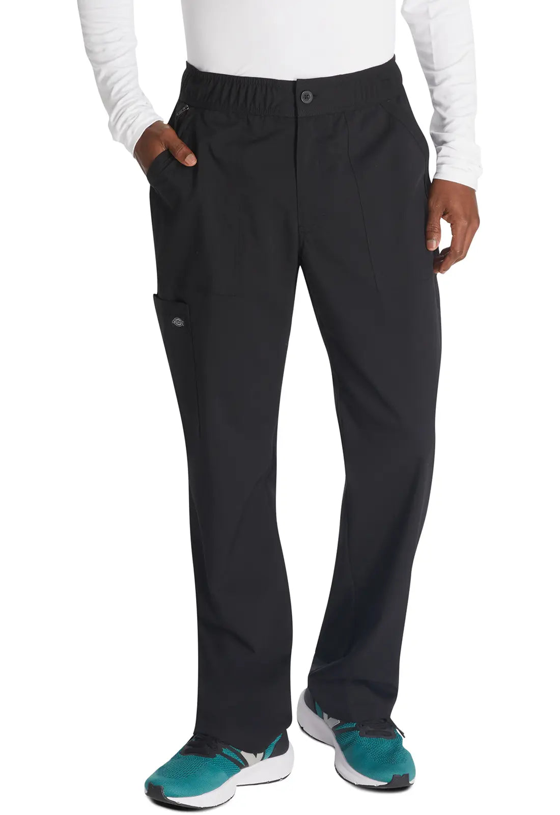 Modern City Dickies Men's Mid Rise Straight Leg Pant - Black