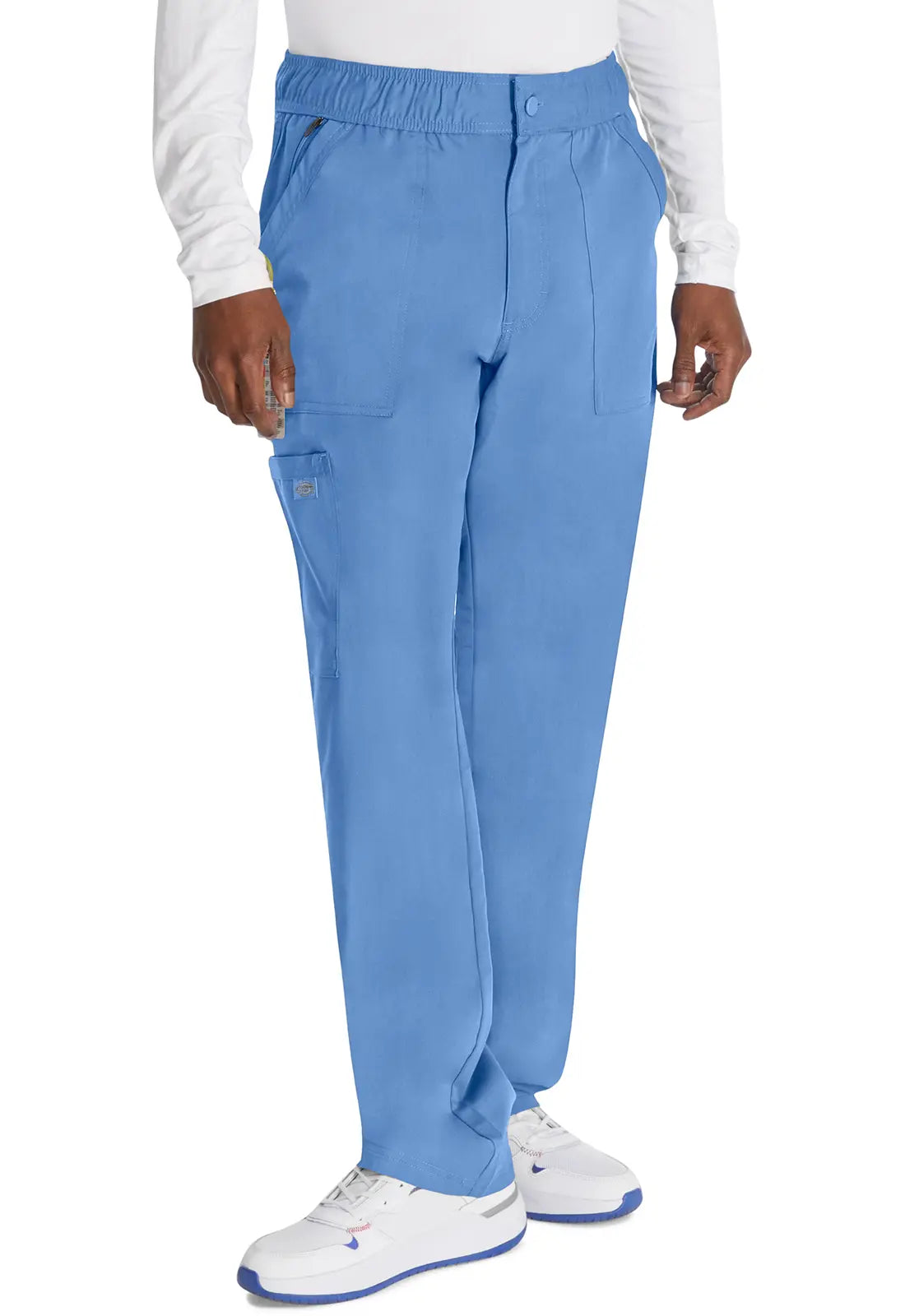 Double-sided Wear Dickies Men's Mid Rise Straight Leg Pant - Ceil Blue