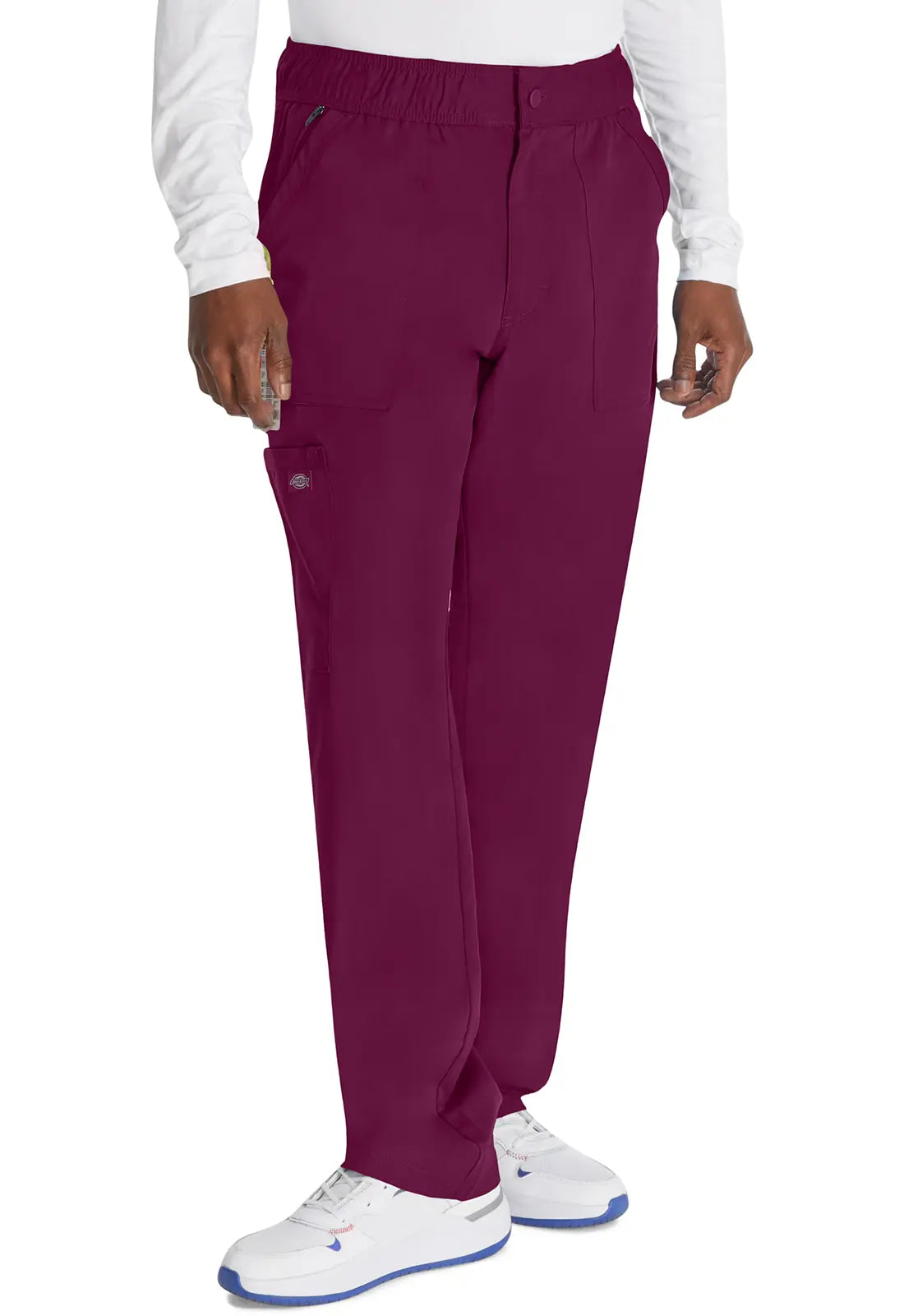 Free And Casual Dickies Men's Mid Rise Straight Leg Pant - Wine