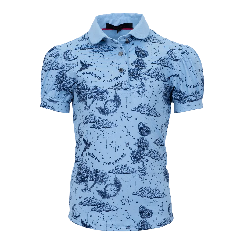 Carefree Style Girl's Moon Diamond Scarlett Polo