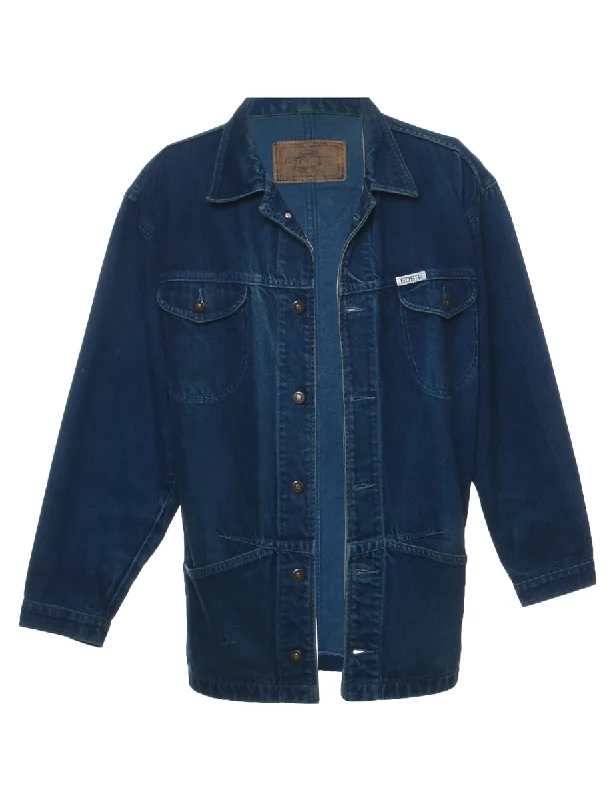 Cool Style Indigo Denim Jacket - XL