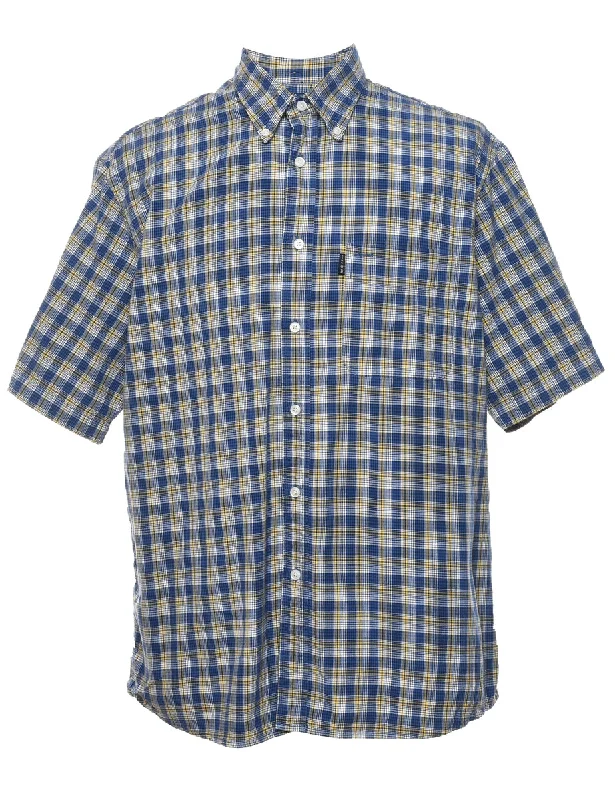 Relaxed Style Izod Checked Shirt - L