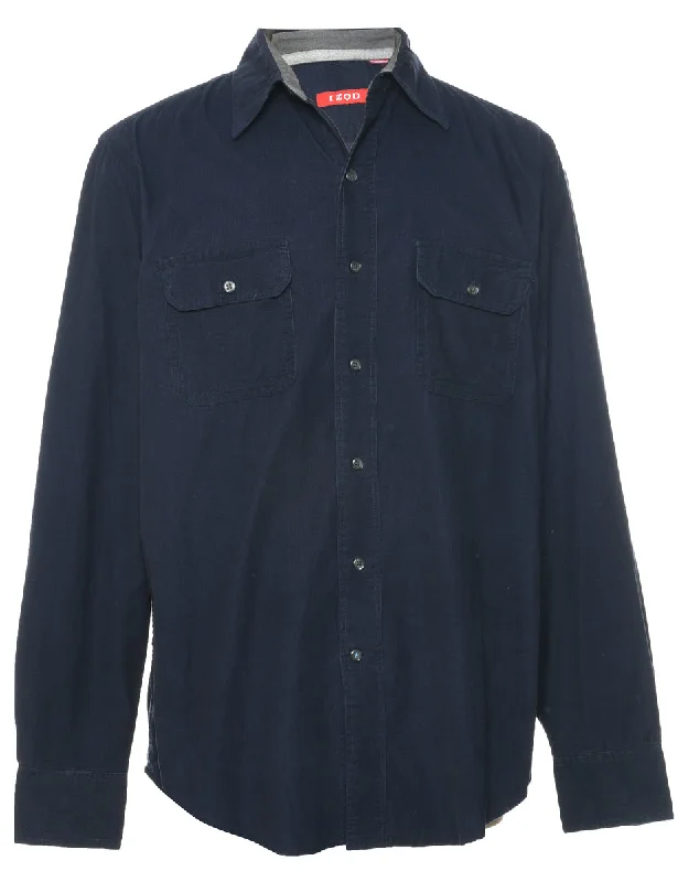 Casual Elegance Izod Corduroy Shirt - M