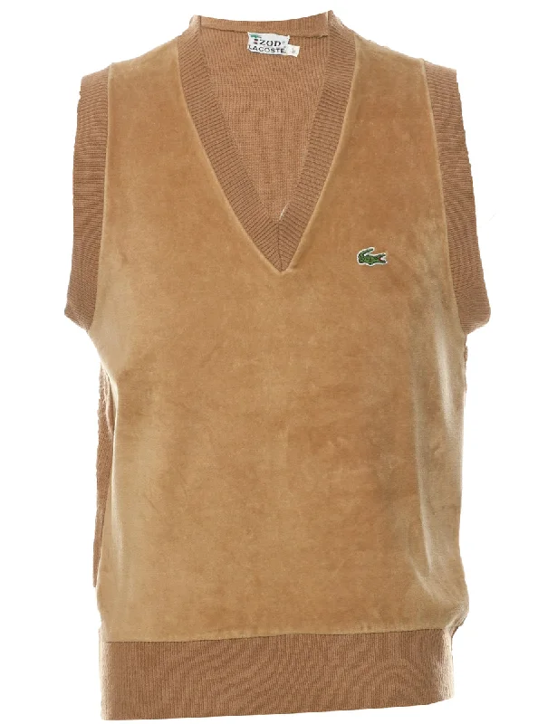 Smart Comfort Izod Lacoste Brown Vest - M