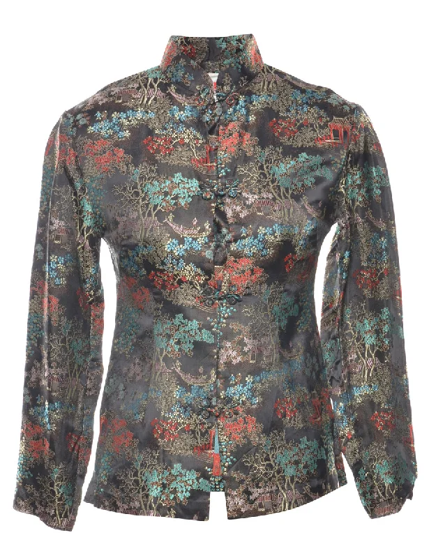 Cozy Fit Wear Jacquard  Evening Jacket - S