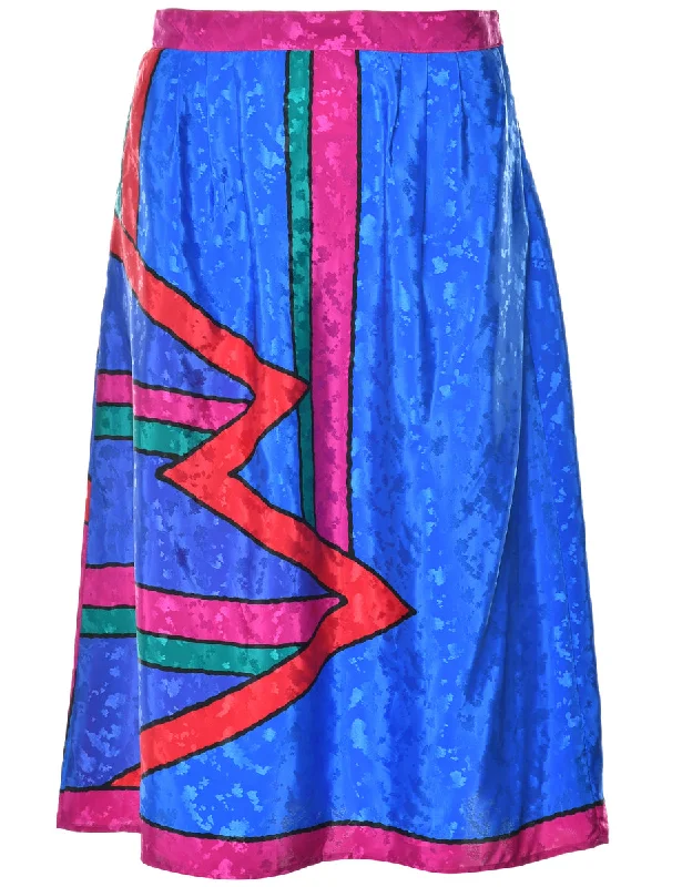 Casual Chic Outfits Jacquard Skirt - M