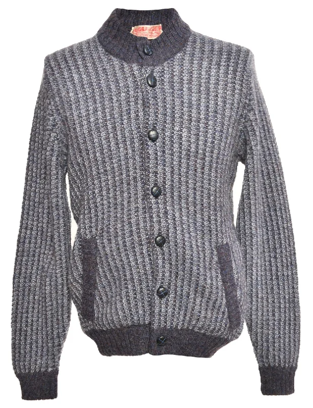 Soft Tops Jaegar Button Front Cardigan - M