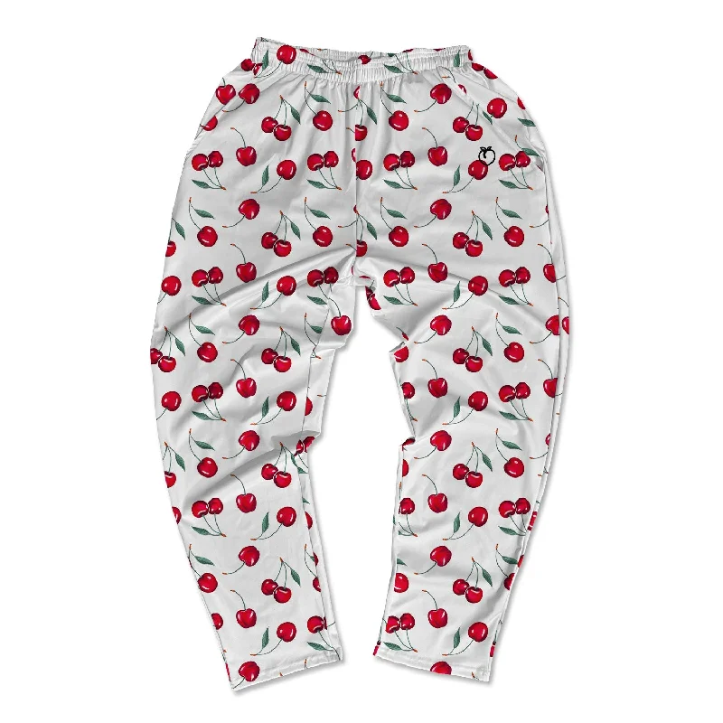 Weekend Comfort Wear Muscle Pants - Cherries