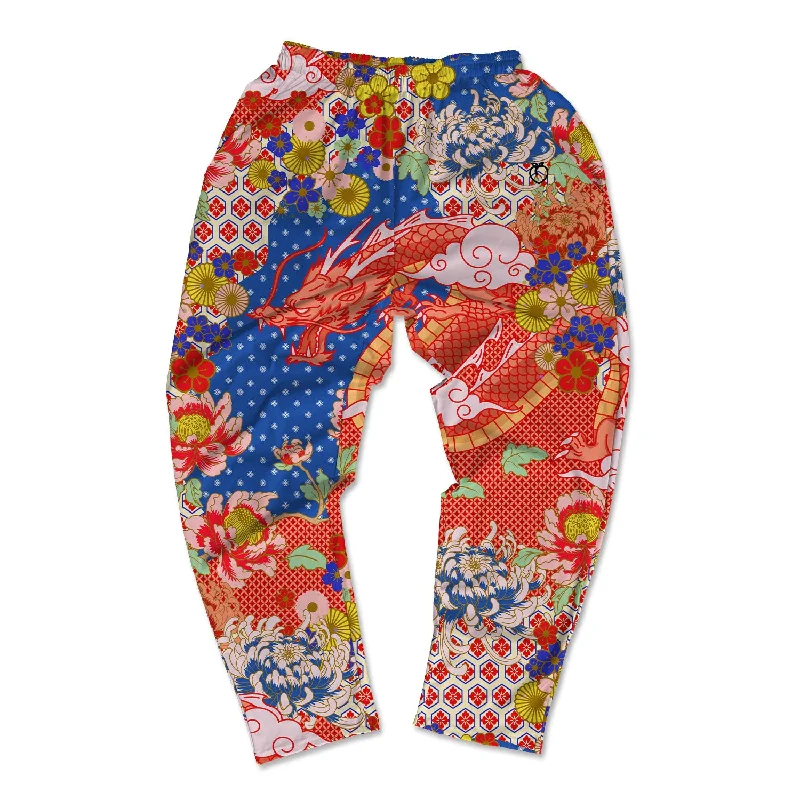 Easygoing Fashion Muscle Pants - Dragon