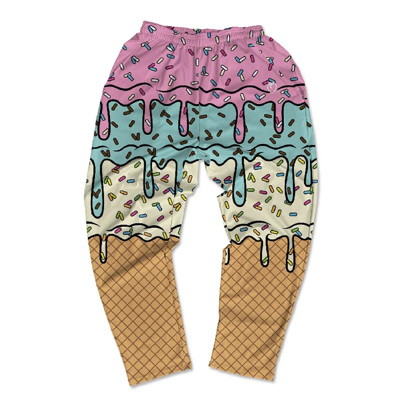 Classic Comfort Muscle Pants - Ice Cream Drip