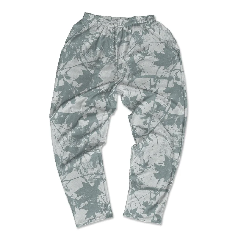 Elegant Dressing Muscle Pants - Silhouette Maple Leaves