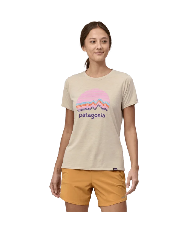 Youthful Street Fashion Patagonia Cap Cool Daily Graphic Shirt-Ridge Rise Moonlight: Pumice X-Dye
